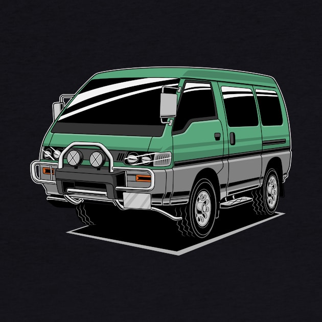 Jdme green delica classic by R.autoart